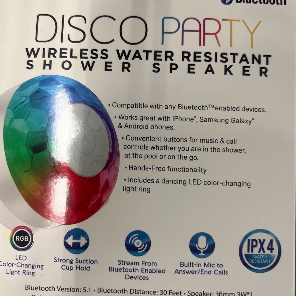 Shower speaker - Picture 2 of 2